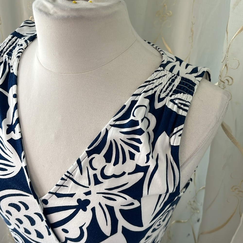 Talbots Sleeveless Maxi Dress - Picture 3 of 7